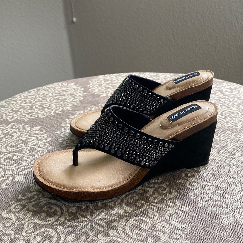 Adam Tucker wedge sandals